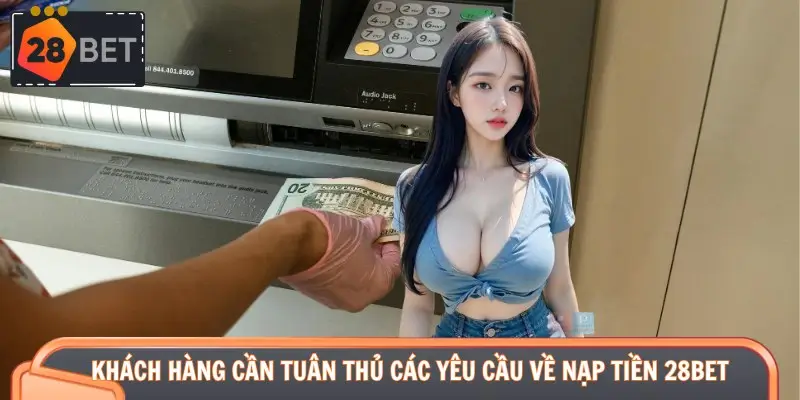 Khách hàng cần tuân thủ các yêu cầu về nạp tiền 28BET