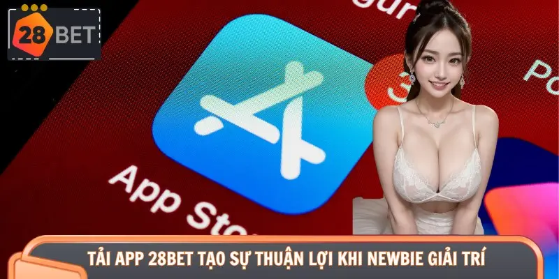 Tải app 28BET tạo sự thuận lợi khi newbie giải trí